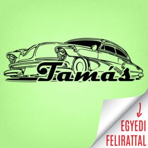 Egyedi feliratú Chevy Deluxe falmatrica M502