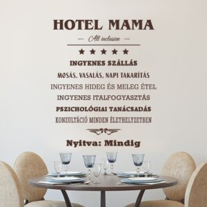 Hotel Mama falmatrica dekoráció M845