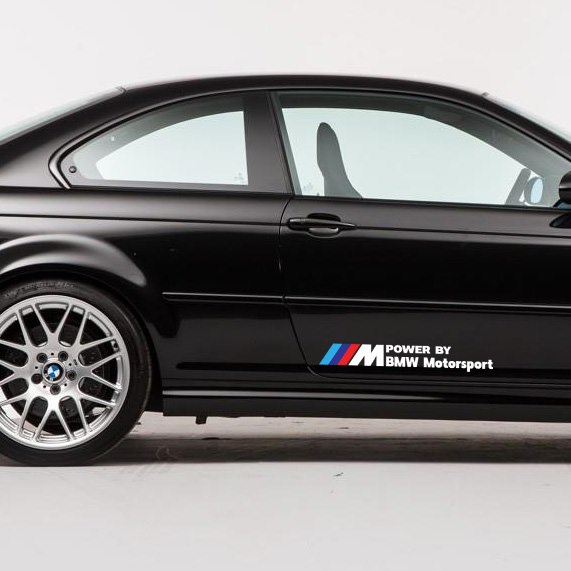 Power BMW Mpower autóra matrica egyedi matrica tervezés tuning kocsira