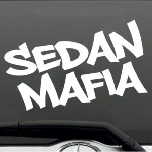 Sedan Mafia autóra matrica M704