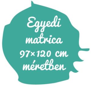 Kültéri háttér nélküli felirat matrica 97×120 cm területen